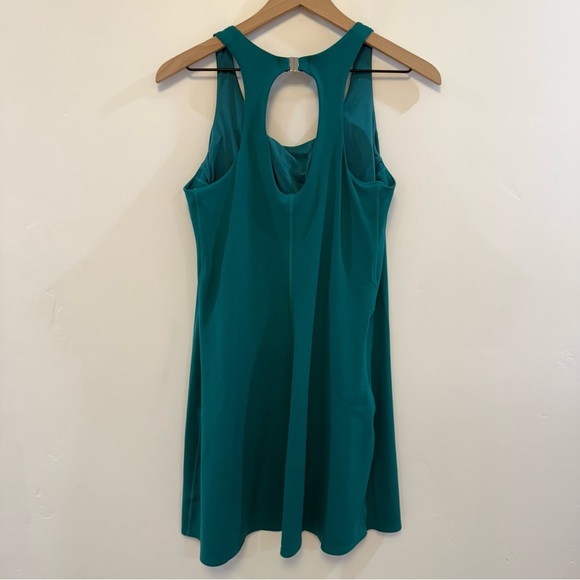 ATHLETA ultimate ease Green Sleeveless Halter Mini Dress - Picture 9 of 10